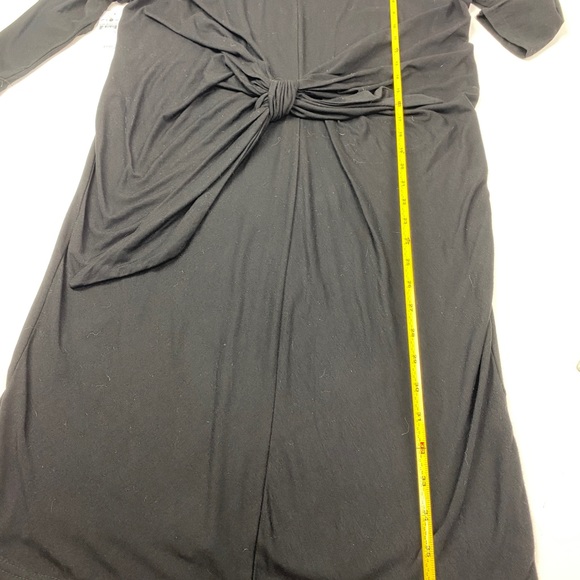 Spencer & Shaw Black Tie Front Dress MSRP $110 NWT Size S - Picture 3 of 7